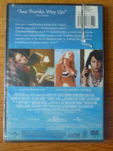 New Swimming Pool DVD Sensuous Movie Charlotte Rampling Ludivine Sagnier Focus - Picture 2 of 2