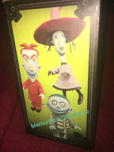 Disney Nightmare Before Christmas Lock Shock & Barrel Deluxe Collector Set Dolls - Picture 1 of 6