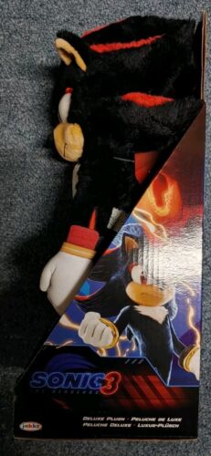 Sonic the Hedgehog 3 Shadow Deluxe Plush Toy - Picture 2 of 5