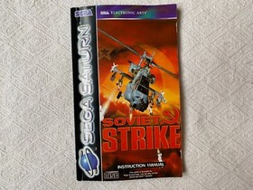Soviet Strike Sega Saturn - UK PAL GC CIB - High Quality Packing - Tracked