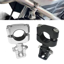 2PCS Motorcycle Fog Lights Bracket Mount Clamp 22-25mm Fork Tubes Motorcycle LED