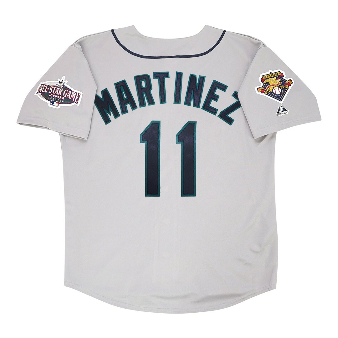 Edgar Martinez 2001 Seattle Mariners Home Road Alt Men