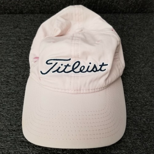 Titleist Adjustable Strapback Hat 100% Cotton Breast Cancer Awareness Pink Cap - Picture 12 of 12