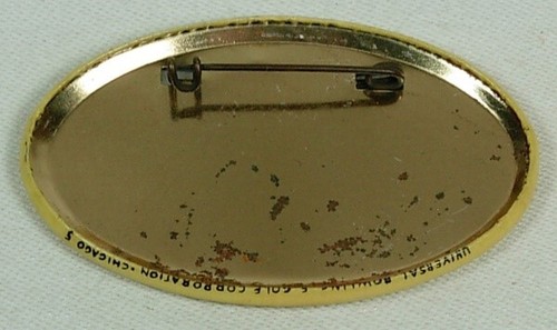 VINTAGE LAST PLACE CHAMPION BUT WAIT 'TIL NEXT YEAR BOWLING PINBACK BUTTON PIN - Picture 2 of 2