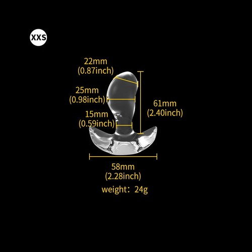 6 Sizes Soft Jelly Large Anal Plug Dildo Butt Plug Anus Dilators Anal Sex Toys - Picture 25 of 30