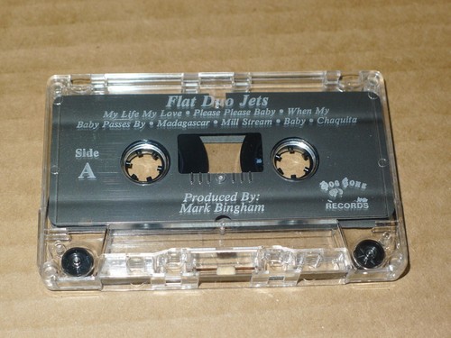 FLAT DUO JETS Cassette Tape 1989 psychobilly DEXTER ROMWEBER cramps gories - Picture 2 of 4