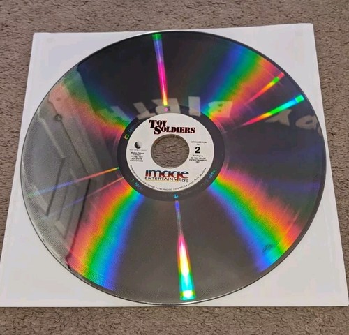 Toy Soldiers David Fisher Laserdisc RARE 1983 Laser Video Disc Laservision - Foto 5 di 5