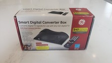 NEW GE Smart Digital Converter Box w/ Remote - 23333