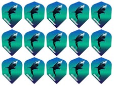 5 New Sets Winmau Mega Standard Dart Flights   Ships w/ Tracking - Shark