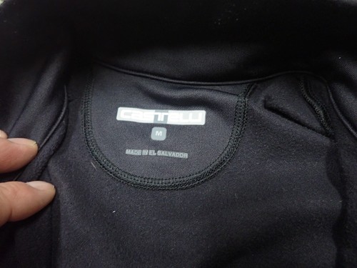 CASTELLI CYLING Jacket in Women's sz Medium Black w/ Gray &White accents Lobster - Picture 8 of 12
