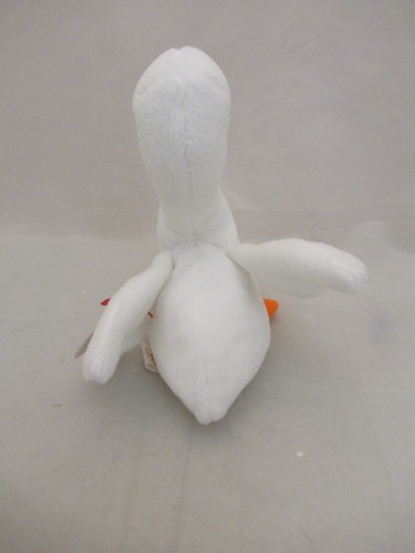1996 Ty Original Beanie Babies Gracie White Swan Style 4126 PVC w/Tags (7") - Picture 3 of 7