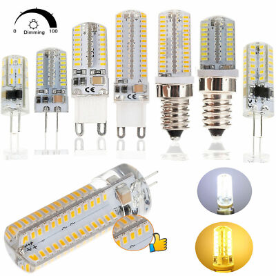Mini G9 G4 LED Corn Bulb Dimmable Light E14 E12 6W 8W 10W 3014 SMD Lamp 110/220V