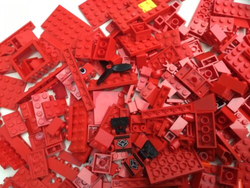 LEGO Bundle - Job Lot of Bricks Plates Parts & Pieces - RED - Picture 7 of 7