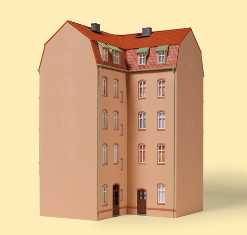 Ecke Haus Mit Laden - Nenngröße Tt Auhagen 13334 - Bild 4 von 10
