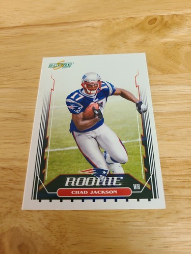 Chad Jackson 2006 Score Rookie Card #385 Fl. Gators / New England Patriots $$$ - Picture 1 of 2