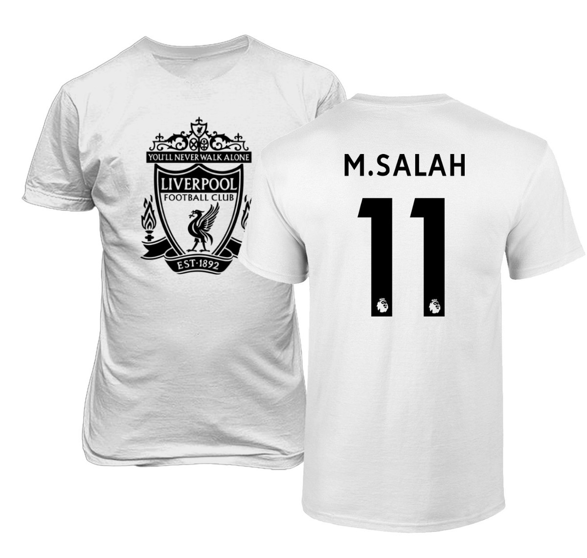Liverpool #11 Mohamed SALAH Premier League Men's T-Shirt | eBay