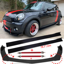 Frontspoiler Spoilerschwert + Seitenschweller Sideskirts Für Mini MIni Cooper 