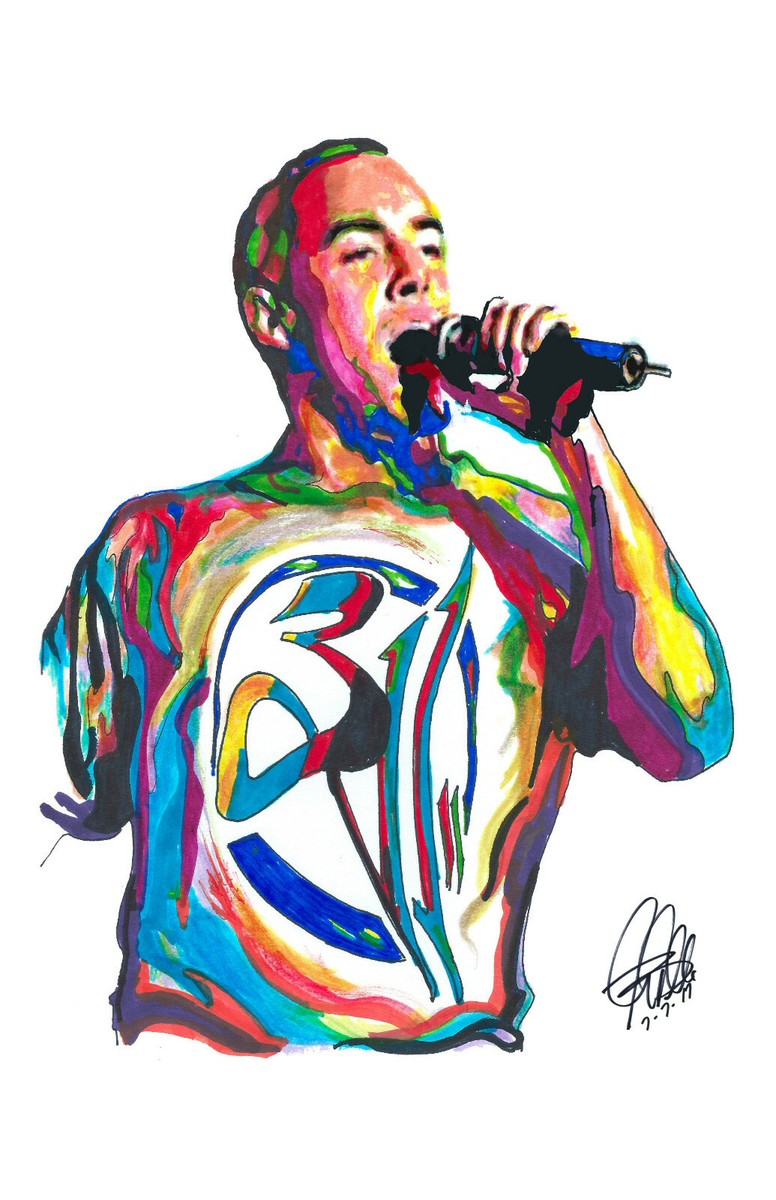 Doug SA Martinez 311 Rap Rock Music Poster Print Wall Art