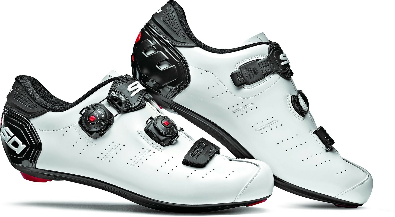 Sidi bicicleta zapatos Road ergo 5 Mega tamaño 48 blancoo negro Sidi bicicleta zapatos Road ergo 5 Mega tamaño 48 blancoo negro