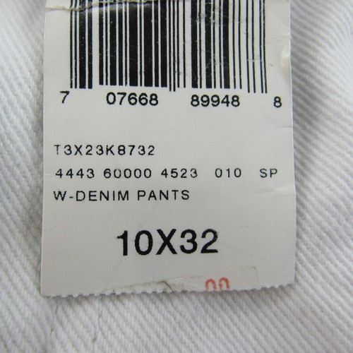 Polo Jean Co. Ralph Lauren Kelly Jean Clásico Blanco tiro medio pierna recta 10/32 - Imagen 10 de 11