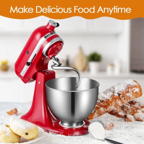 Stainless Steel Spiral Dough Hook Replacement for KitchenAid 4.5-5 Qt. Tilt-H... - Picture 6 of 6