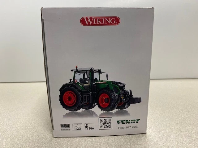 New FENDT 942 Vario Tractor Scale Model.  1:32 Scale Wiking - Image 4 of 4