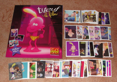 Panini album ""Titeuf, the movie"" + 131 different images not glued 100% new - Picture 1 of 1