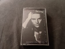 Sting "Nothing Like the Sun" Cassette Tape