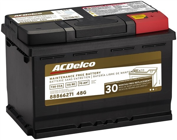 BRAND NEW Vehicle Battery-30 Month Warranty High Reserve ACDelco 48GHRA