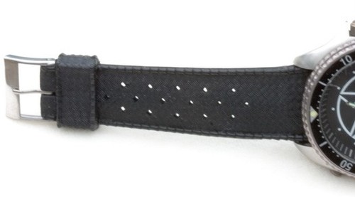 26 SOLD! Original vintage 22mm curved ends NOS 1960s/70s divers dive watch band - Picture 7 of 12