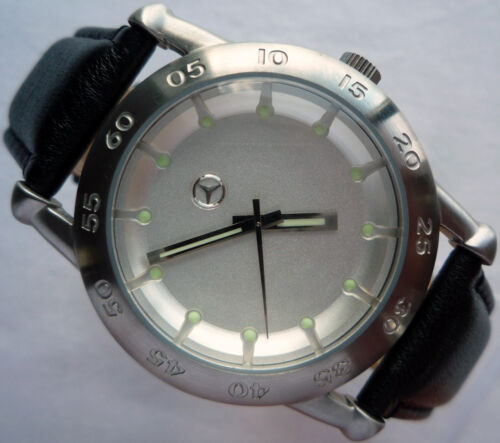 Mercedes Benz Classic Car Accessory Medium Sport Retro Swiss Movt Design Watch - Picture 3 of 12