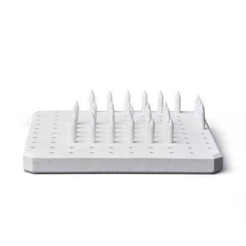 Herramienta de cerámica de horno almohadilla refractaria porosa de soporte accesorios para uñas - Imagen 6 de 14