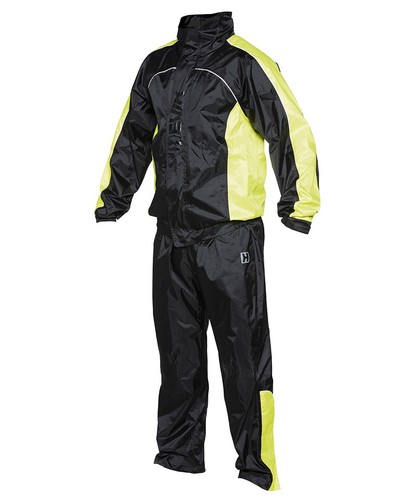 Tuta antipioggia Hevik Full Rain Suit Waterproof DRY VISION HRS103 Moto Scooter - Foto 2 di 3