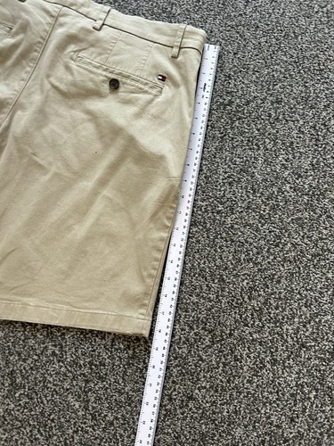 Tommy Hilfiger Brooklyn Beige Check Chino Shorts 36 - Picture 6 of 6