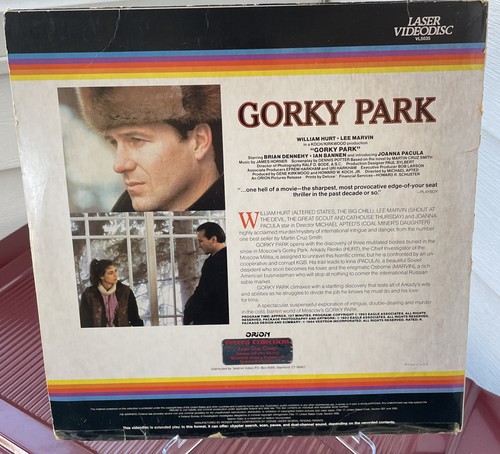 GORKY PARK 2-Laserdisc LD GOOD CONDITION GREAT FILM WILLIAM HURT JOANNA PACULA! - Bild 2 von 2