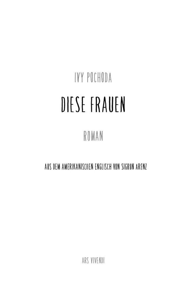 Thumbnail - Diese Frauen | Ivy Pochoda | 2021 | Deutsch
