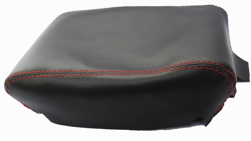 Fits 08-14 Dodge Challenger Real Leather Center Console Cover w/Red Stitch - Bild 2 von 6