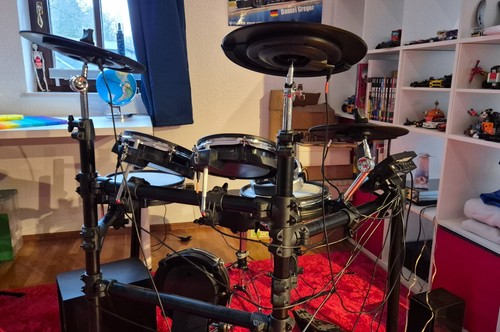 XDrum DD-530 Mesh Heads E-Drum SET mit Hocker und Kopfhörer - E-Schlagzeug - Bild 7 von 8