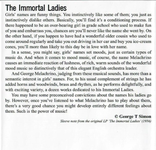 George Melachrino & His Orchestra: "tHE Immortal Ladies" / "under Western Skies" - Imagen 5 de 7
