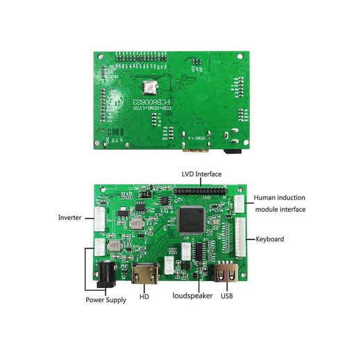 HD USB LCD Controller Board For 24inch 1920x360DV240FBM-NB0 LCD ScreenA0m - Picture 6 of 12