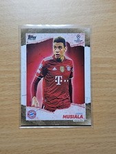 2021-22 Topps Gold X Tyson Beck UEFA UCL Jamal Musiala - Bayern Munich