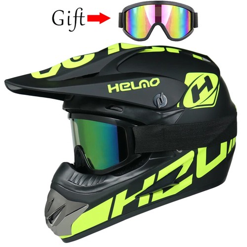 Motorcycle helmet children off-road helmet bike Unisex helmet Motorcycle helmets - Picture 2 of 36