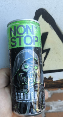 NEW Limited edition energy drink (FULL 250ml) NON STOP STALKER GREEN 2025
