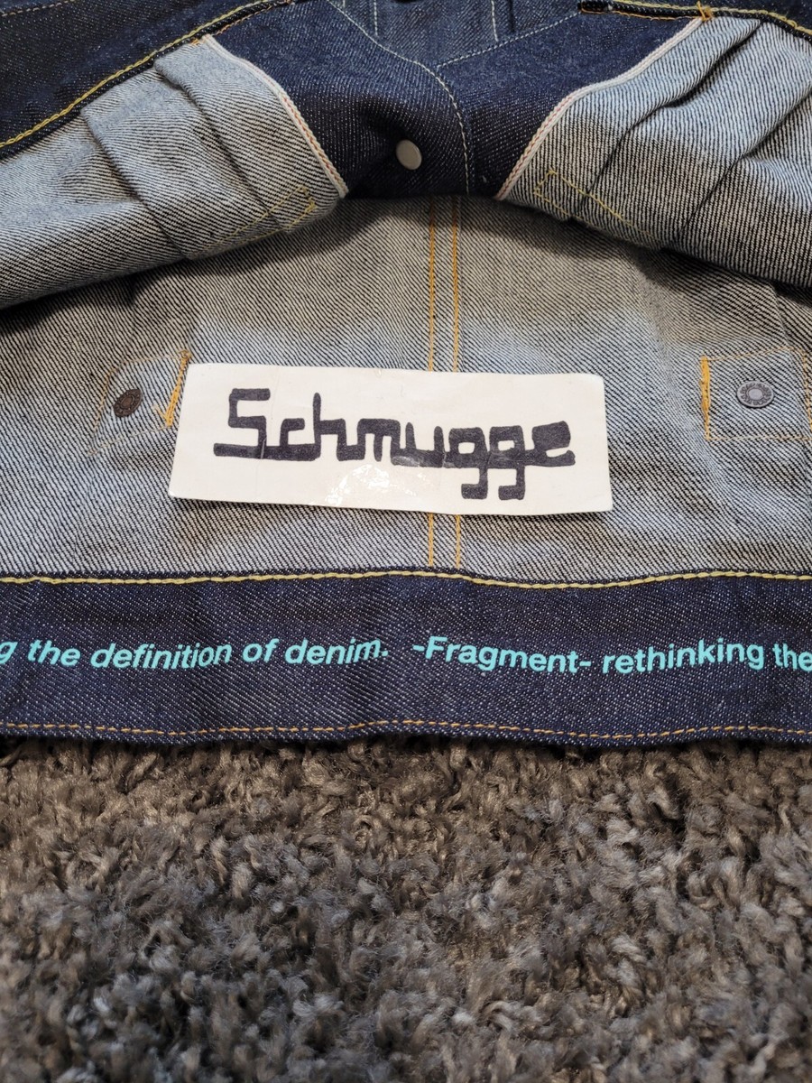 SEQUEL x FRAGMENT DESIGN TYPE 1 SELVEDGE DENIM JEAN JACKET SEQUEL x FRAGMENT DESIGN TYPE 1 SELVEDGE DENIM JEAN JACKET
