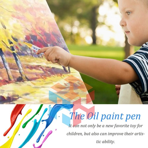 12PCs Waterproof Permanent Paint Marker Pen Car Tyre Tire Tread Rubber Metal kit - Picture 8 of 10