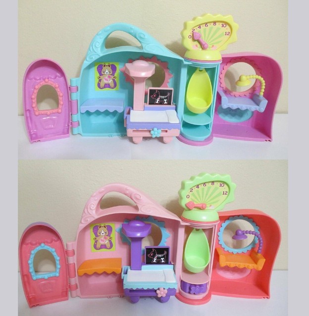 Littlest Pet Shop Lot 2 Get Better Center Hospital Vet Playset w Xray