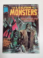 The Legion Of Monsters #1 Signed By Pablo Marcos JSA #