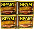 Spam Oven Roasted Turkey Luncheon Meat 12 oz ( Pack of 4 )~3/2027