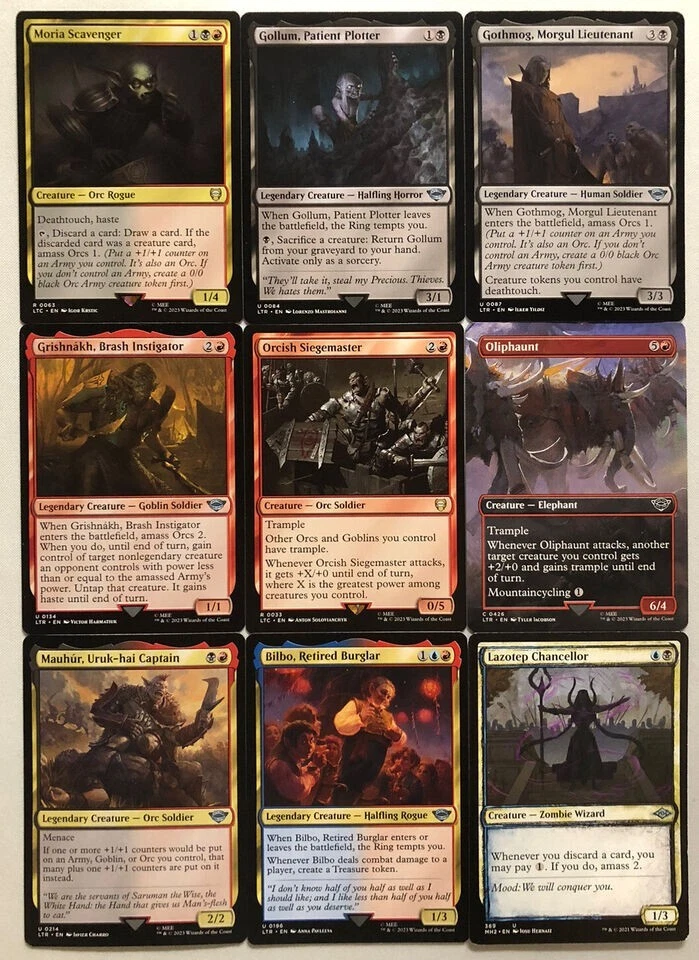 SAURON, THE DARK LORD - COMMANDER DECK Magic the Gathering MTG 100 cards - LOTR - Image 4 of 4