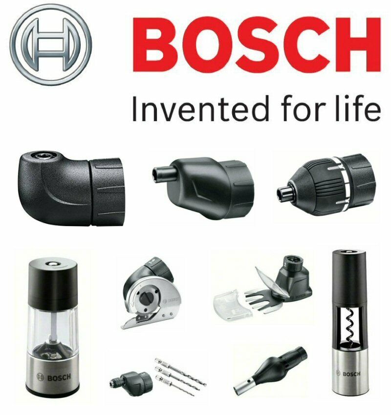 BOSCH Genuine IXO 7 Cordless Screwdriver SHOP (The FULL Range of EVERY  ADAPTER)